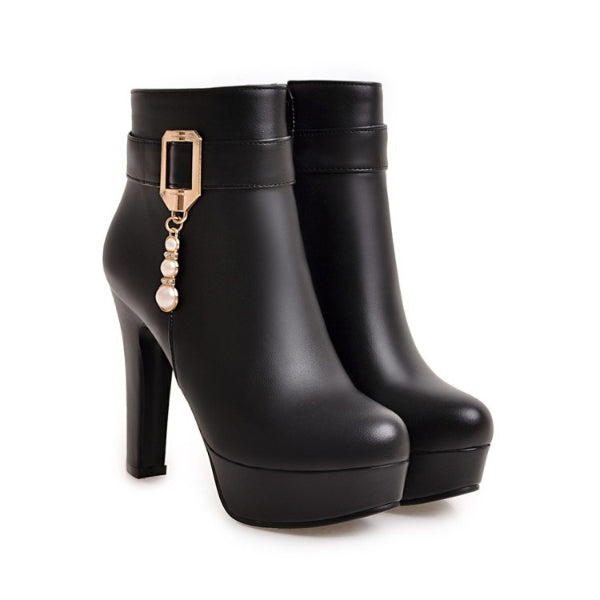 PINKEY P115 Sepatu Fashion Women Boots — Hak 11cm
