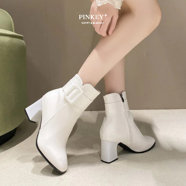 PINKEY P089 Ankle Boots Heels Elegan — Hak 7cm