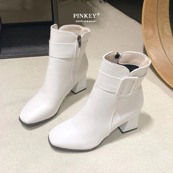 PINKEY P089 Ankle Boots Heels Elegan — Hak 7cm