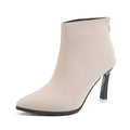 PINKEY P375 Boots Wanita Kulit – Heels 9cm Elegant