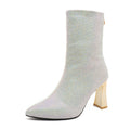 PINKEY P377 Boots Wanita Heels 7cm – Elegant Daily Style