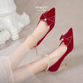 PINKEY P355 High Heels Wanita — Hak 7 6cm