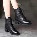 PINKEY P416 Sepatu Boots Hitam — Hak 5cm