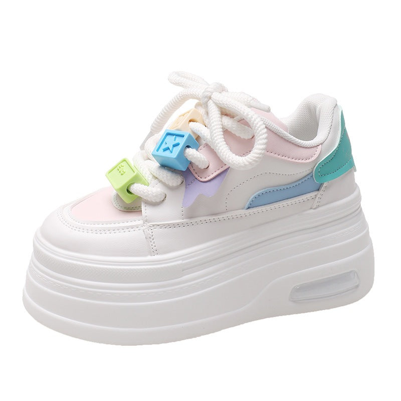 PINKEY P303 Sneakers Boots Wanita – High Top Platform