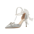 PINKEY P306 Heels Pesta Wanita – Ankle Strap Glitter