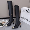 PINKEY P384 Knee High Boots Wanita Kulit – Long Boots Selutut Elegant