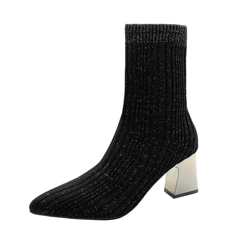 PINKEY P381 Boots Wanita Hitam – Modern Fashion Style