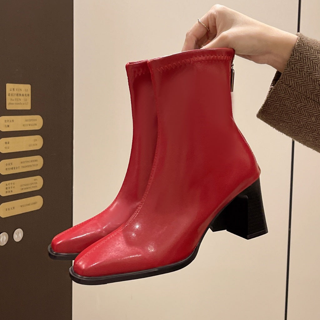 PINKEY P370 Boots Wanita Flat – Fashion Casual Warna Trend