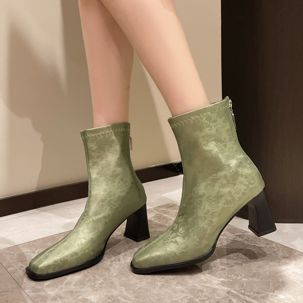 PINKEY P370 Boots Wanita Flat – Fashion Casual Warna Trend