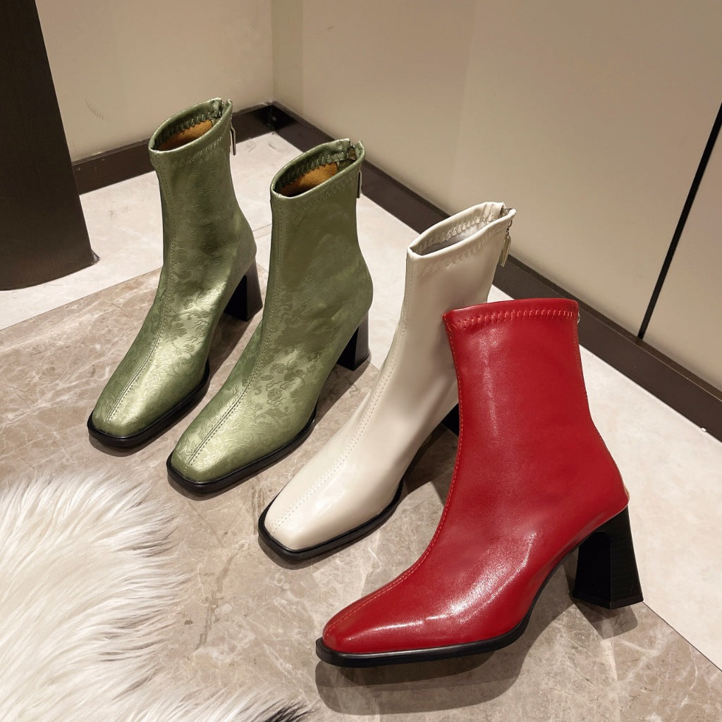 PINKEY P370 Boots Wanita Flat – Fashion Casual Warna Trend