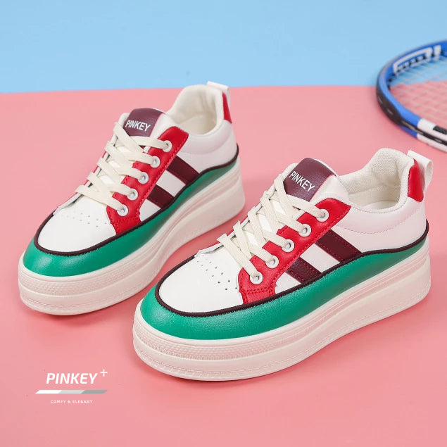 PINKEY P342 Sneakers Wanita Casual – Sport Shoes Pink