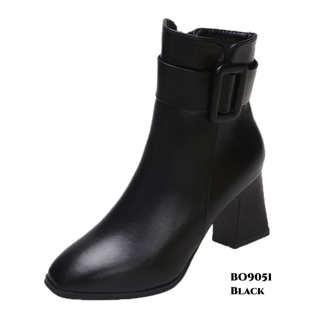 PINKEY P089 Ankle Boots Heels Elegan — Hak 7cm