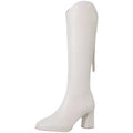PINKEY P102 Long Boots Wanita Flat – Minimal Korea Style